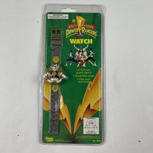 1994 Gordy Time Mighty Morphin Power Rangers White Ranger Flip Cover #447